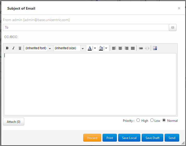 New Mail Message