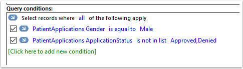 Query Conditions - Basics