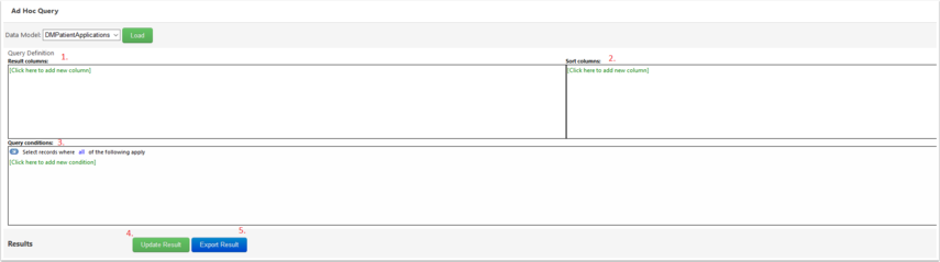 Ad-hoc Query Builder