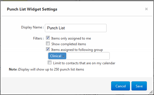 Settings