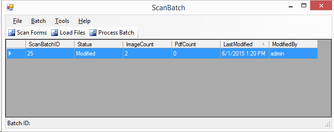 Finally, Click the Process Batch button