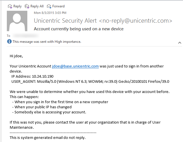 New IP Login