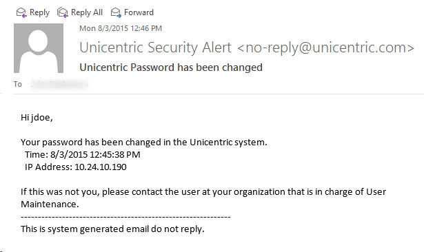 Password Change