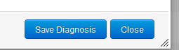 Finally, click the Save Diagnosis button
