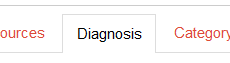 Next, click on the Diagnosis tab.