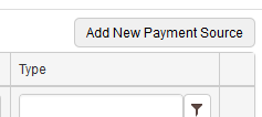 First, click the Add New Payment Source button