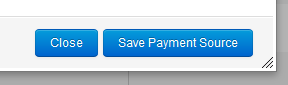 Finally, click the Save Payment Source button