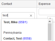 Select Contact