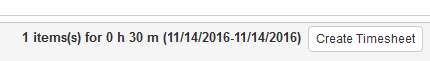 Create Timesheet