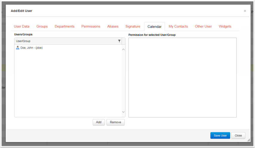 Step 3: Open the Calendar Tab