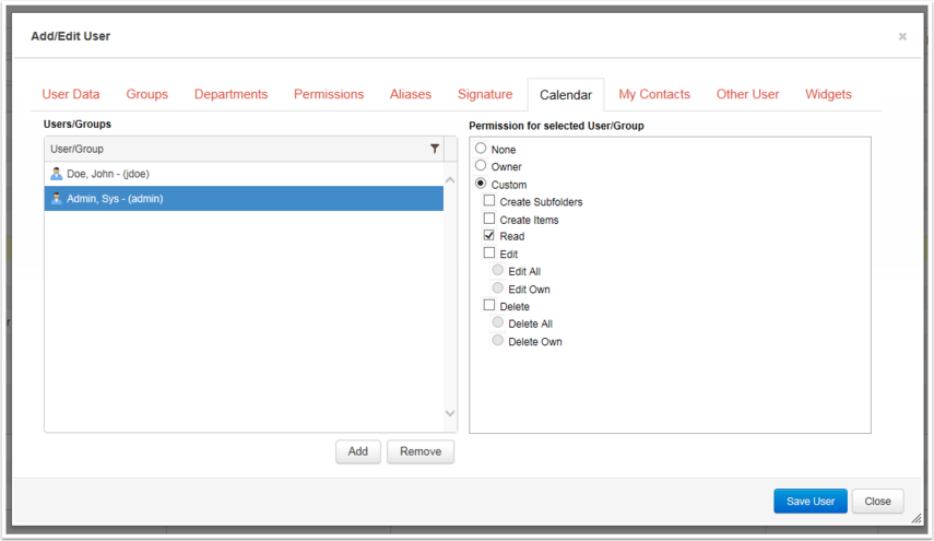 Step 5: Permission Types