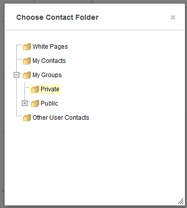 Now, select the group you would like to remove a contact from