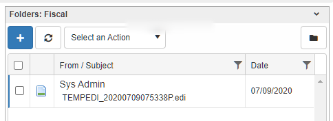 Sending the EDI file