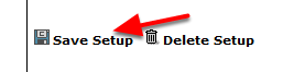 Save the new setup file