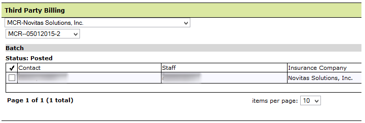 Isolate the batch to resubmit