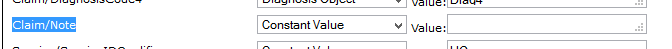 (optional) Edit Claim/Note