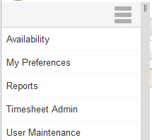 First, open the User Maintenance page.