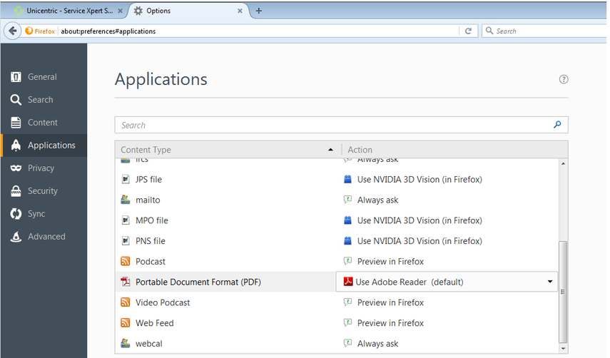 If you dont see the Adobe dialog, and are using Firefox
