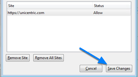 Finally click Save Changes