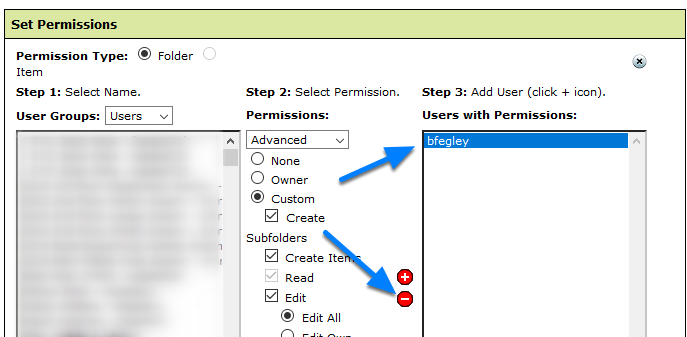 Remove Permission