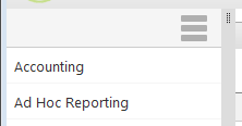 Dashboard Menu